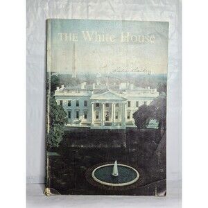 Vintage The White House Paperback Book by White House Historical Association